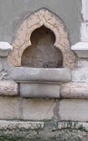 Fontaine pour les bateliers sur le palazzo Mastelli